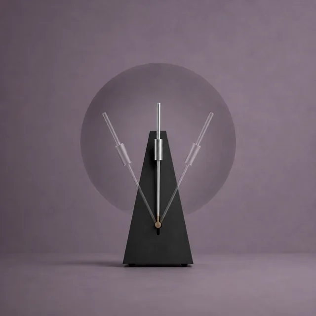 Abstract illustration evoking cinematic time and movement